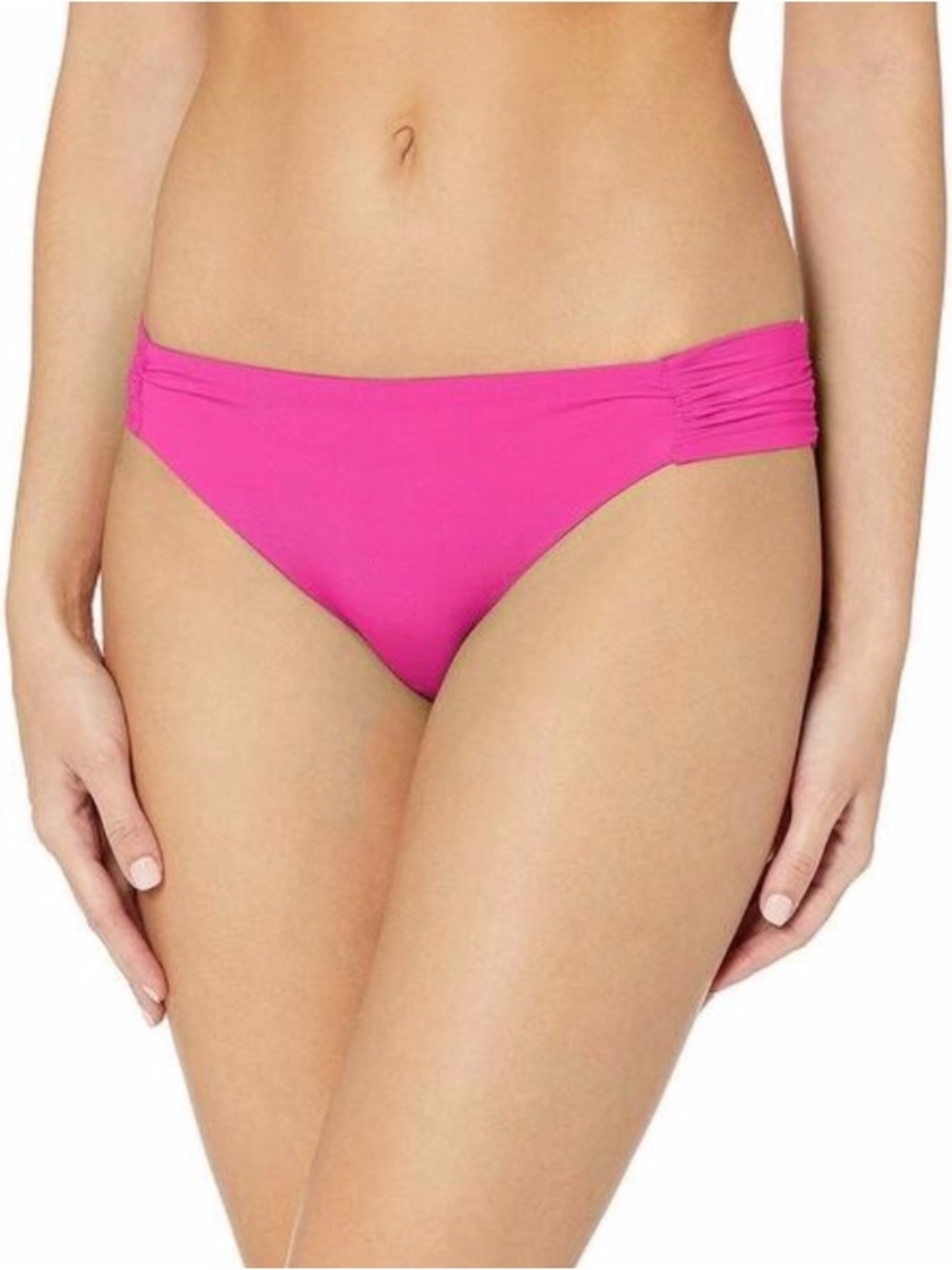 NWT Trina Turk Pink Monaco Tap Hipster Bikini Bottoms Size 6